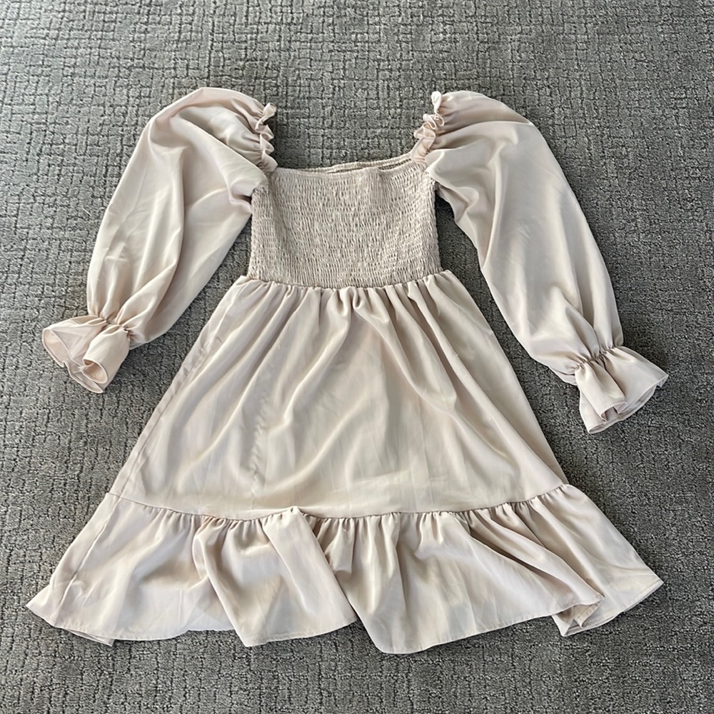 Nude dress